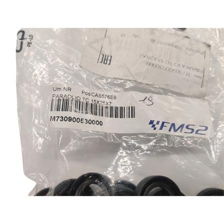 Paraolio Athena in gomma modello e misura TC 15x25x7 mm, ricambio M730900530000