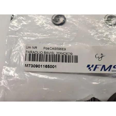 M730901165001 Paraolio Athena in gomma modello e misura BAVISL 20x42x7/9 mm