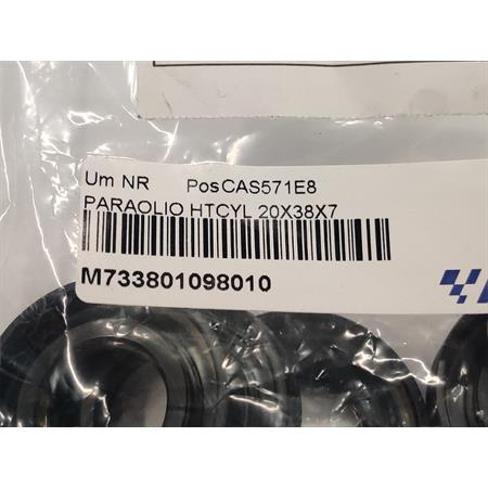 Paraolio Athena in gomma modello HTCYL e misura 20x38x7 mm, ricambio M733801098010