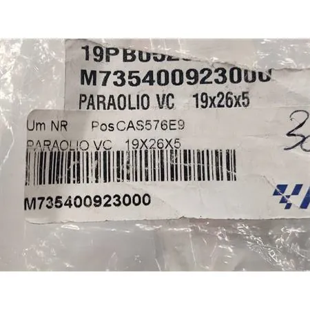 Paraolio Athena in gomma modello VC e misura 19x26x5  mm,  ricambio M735400923000