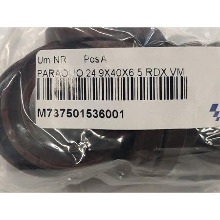 Paraolio Athena in gomma modello VM e misura RDX 24,9x40x6,5 mm, ricambio M737501536001