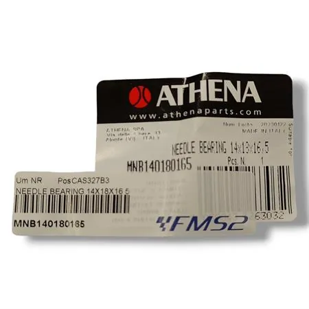 Gabbia a rulli Athena tipo originale Yamaha per scooter Mbk Booster, Aerox e Ovetto 100 cc e Yamaha Aerox, Bw's e Neo's 100 cc 2 tempi, ricambio MNB140180165