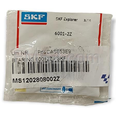 Cuscinetto SKF con misura 6001 2z e schermatura in metallo da entrambe i lati (ATHENA) - skf, ricambio MS1202808002Z