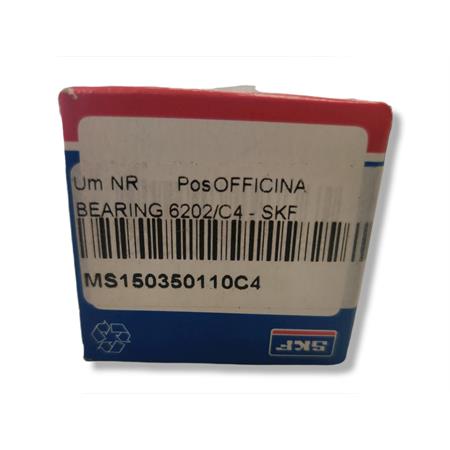 Cuscinetto Bearing 6202/c4 - SKF (Athena), ricambio MS150350110C4