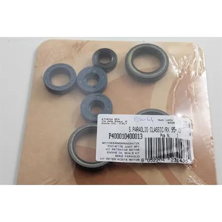 Serie paraolio motore Athena per Rotax 122 - Compatibile Aprilia 125 2T 1995-2010 / HM 125 2T >2011
