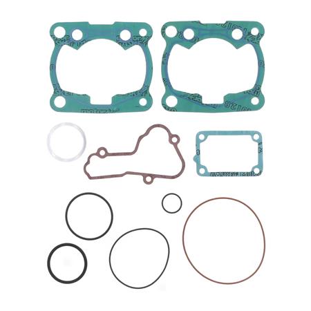 Serie guarnizioni smeriglio Athena per maxi moto Husqvarna CR e WR 125 cc 2 tempi prodotte dal 1997 al 2014, ricambio P400220600128