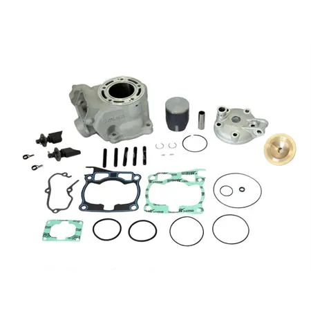 P400485100003 Motore gruppo termico Athena Factory diametro 54 mm completo di testa, pistone e valvole scarico per motocross Yamaha YZ 125 prodotti dal  1997 al 2004