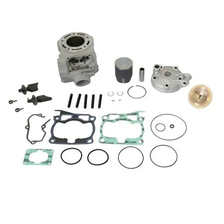 P400485100003 Motore gruppo termico Athena Factory diametro 54 mm completo di testa, pistone e valvole scarico per motocross Yamaha YZ 125 prodotti dal  1997 al 2004