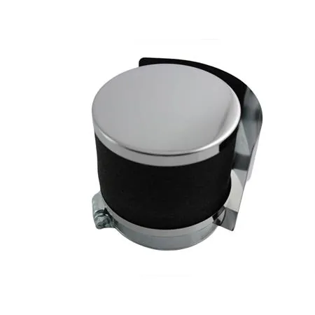 Filtro aria Athena in spugna con attacco dritto e diametro di fissaggio da 35 mm completo di lamiera asportabile anti acqua, ricambio S410000200004