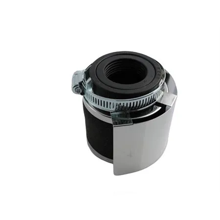 Filtro aria Athena in spugna con attacco dritto e diametro di fissaggio da 35 mm completo di lamiera asportabile anti acqua, ricambio S410000200004