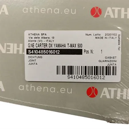 S410485016012 Guarnizione carter destro Athena per motore maxi scooter Yamaha T-MAX 500 cc