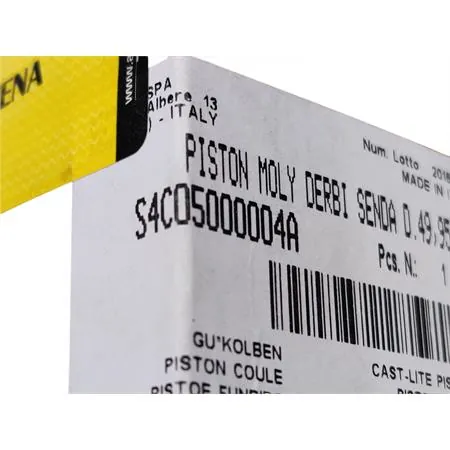 S4C05000004A Pistone Athena diametro 49,95 e selezione A per gruppi termici Athena motore Derbi