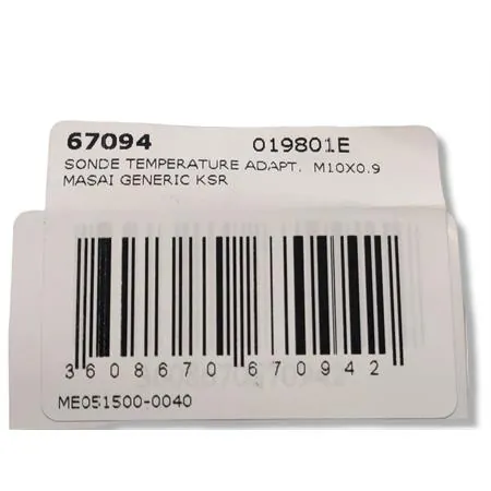 Sonda temperatura   masai / generic / ks, ricambio 019801E