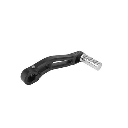 Pedale leva messa in moto in ergal cnc per scoote piaggio e gilera (TNT), ricambio 090571L