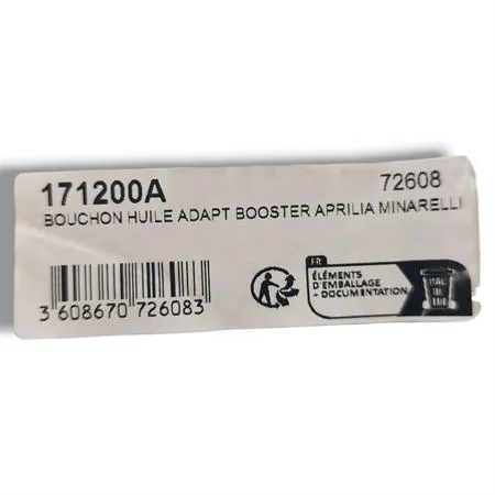 Tappo in gomma nera per serbatoio olio miscela tipo originale Yamaha per scooter con motore Minarelli aria e liquido verticali e orizzontali aria e liquido, ricambio 171200A