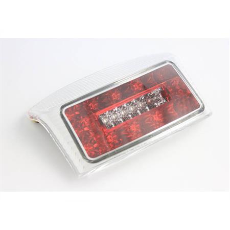 Fanale posteriore TNT a led omologato per Booster- BW'S  dal 2004 in poi, ricambio 204432A