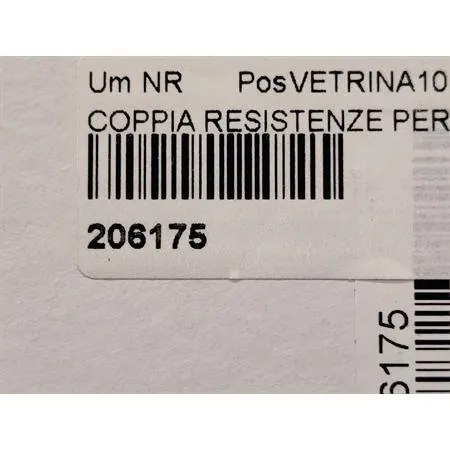 Coppia resistenze per frecce a led leds, ricambio 206175