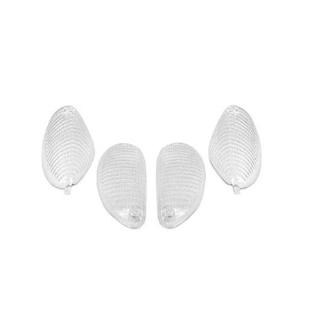 Kit 4 gemme frecce trasparenti  typhoon, ricambio 206322A