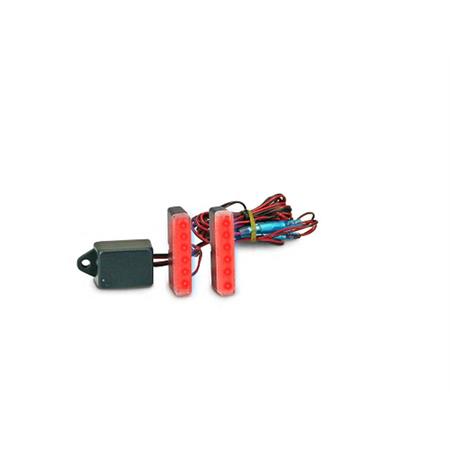 Kit frecce a leds rossi con centralina TNT, ricambio 220371A