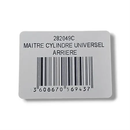 Pompa freno posteriore universale completa di serbatoio olio idraulico e interasse fori attacco da 38,0 fino a 52,0 mm ricambio 282049C