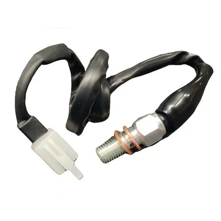 282049G Pompa freno anteriore destra TNT con attacco radiale con lavorazione cnc completa di serbatoio olio idraulico e interruttore idrostop con impianto elettrico, ricambio 282049G