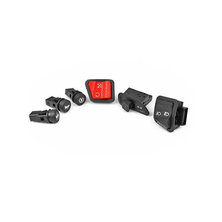 Kit devio luce sinistro maxi scooter Piaggio formato da 6 pulsanti, ricambio 324000B