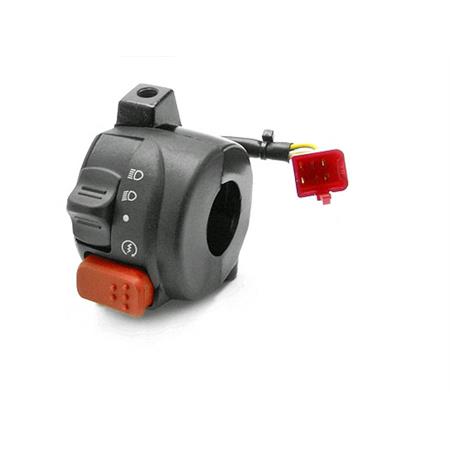 Devio luce completo Spirit 2000 nero destro TNT, ricambio 325008