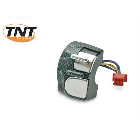 Devio fanali destro Nitro Aerox carbonio TNT, ricambio 325060