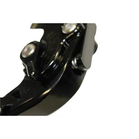 Coppia leve regolabili RD-MAX in alluminio CNC di colore nero per maxi scooter Yamaha T-Max 500 e 530 prodotti dal 2008 in poi (TNT), ricambio 331659F