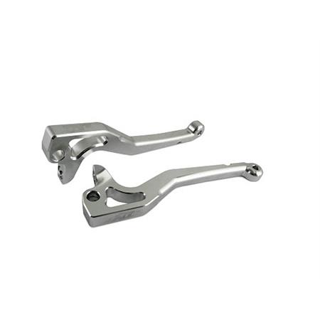 Leve freno Nitro-Aerox cromate argento TNT, ricambio 332177F