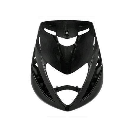 Scudo anteriore TNT per Piaggio zip 50 2t ac/lc-4t nero metallizzato, ricambio 366340A