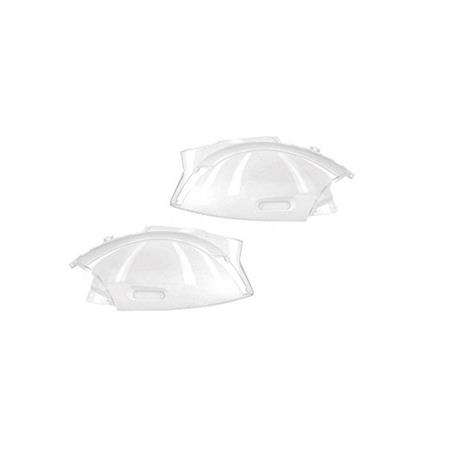 Carena motore posteriore destra + sinistra di colore bianco pastello per Piaggio Zip SP prodotti dal 2000 in poi (TNT), ricambio 366341E