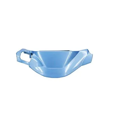 Cupolino copri manubrio TNT di colore blu hawai per scooter Mbk Booster spirit prodotti dal 1996 fino al 2003, ricambio 366450