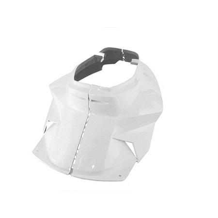 Carena posteriore per MBK Booster Spirit fino al 2003 di colore bianco pastello, ricambio 366612A