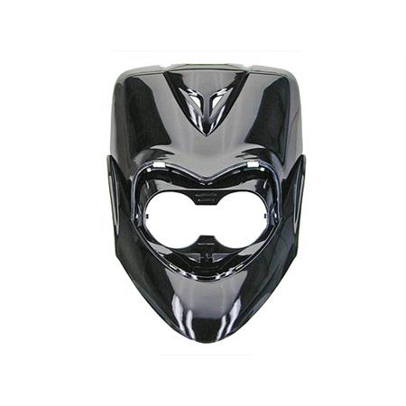 Scudo anteriore TNT per scooter mbk e yamaha next generation 50 prodotti dal 1999 in poi di colore nero metallizzato, ricambio 366842