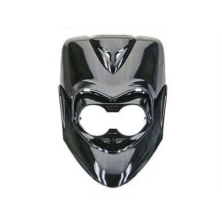 Scudo anteriore TNT per scooter mbk e yamaha next generation 50 prodotti dal 1999 in poi di colore nero metallizzato, ricambio 366842