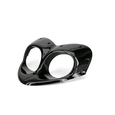 Contorno faro next nm nero metal, ricambio 366843
