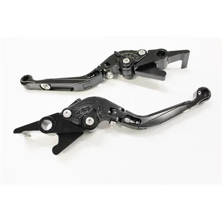 Leve regolabili RD-MAX in alluminio CNC di colore nero per maxi scooter Yamaha T-Max 500 prodotti dal 2001 al 2007 (TNT), ricambio 368000I