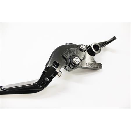 Leve regolabili RD-MAX in alluminio CNC di colore nero per maxi scooter Yamaha T-Max 500 prodotti dal 2001 al 2007 (TNT), ricambio 368000I