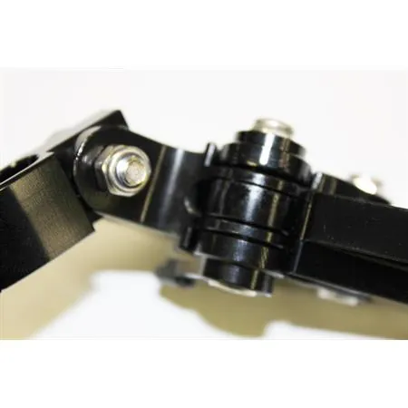 Leve regolabili RD-MAX in alluminio CNC di colore nero per maxi scooter Yamaha T-Max 500 prodotti dal 2001 al 2007 (TNT), ricambio 368000I