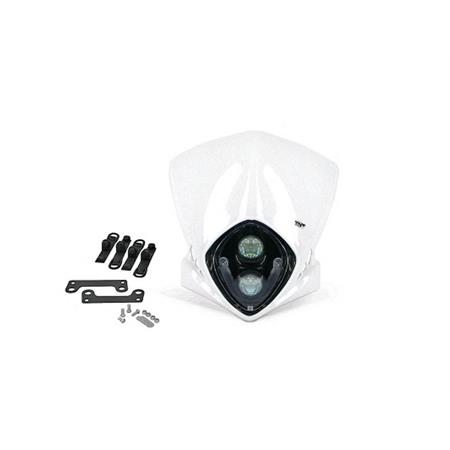 Fanale anteriore con 2 fari alogeni per Duke, colore bianco, ricambio 448128