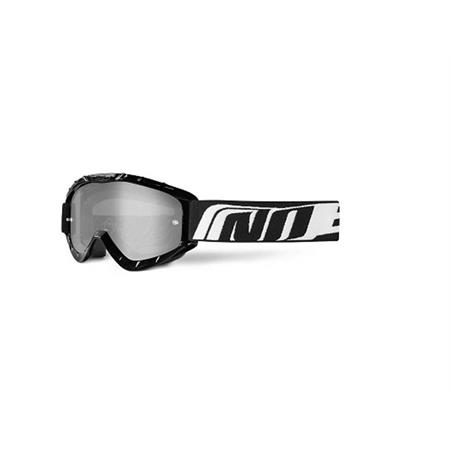 Occhiale da cross e motard, modello no-end 3.6, colore nero, marca TNT, ricambio 448400