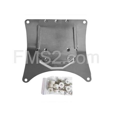 Porta targa enduro estraibile in alluminio, ricambio 541301