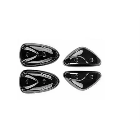 Kit 4 proteggi carrozzeria stunt nero, ricambio 590504A