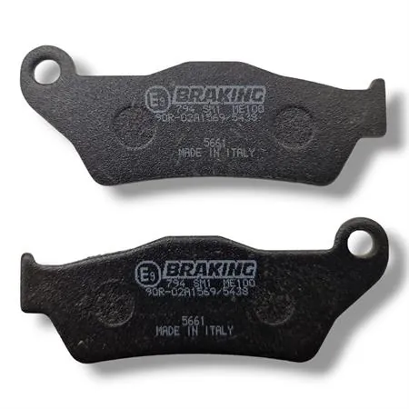 Pastiglie freno Braking semi metalliche posteriori per maxi moto BMW 850, 1000, 1100, 1150, 1200 e 1300 cc prodotte dal 1994 in poi, ricambio 794SM1