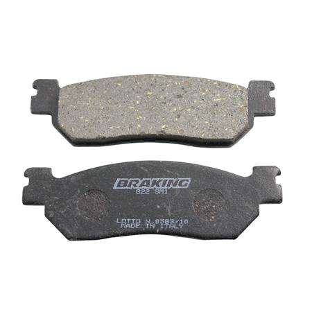 Pastiglie freno Braking 822SM1 (pasticche), colore nero, ricambio 822SM1
