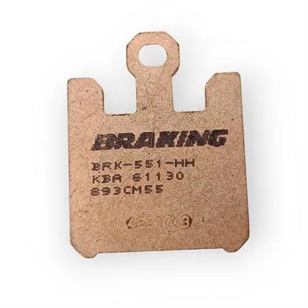 893CM55 Pastiglie freno Braking (pasticche), sinterizzate