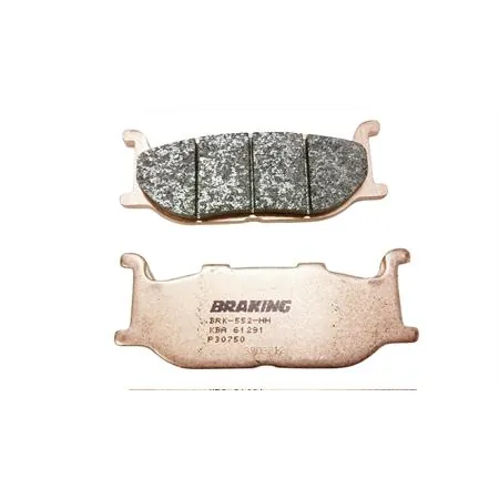 Pastiglie freno Braking sinterizzate con mescola P30 per maxi scooter