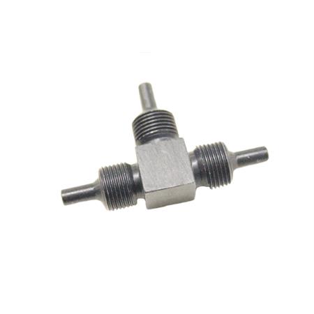 Fitting alluminium - raccordo a 3 vie braking in alluminio per utilizzo sui veicoli con doppio freno a disco e mandata singola dalla pompa freno, ricambio BARN2D0022