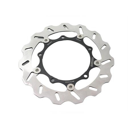 Disco freno braking flottante wawe destro diametro 267x132x4, ricambio YA46FLD